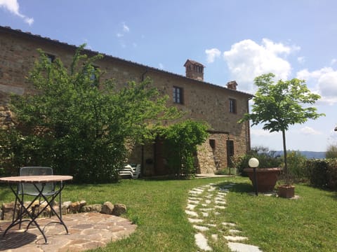 A view from the private garden of this property