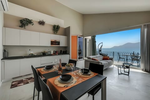 Kitchen and dining area