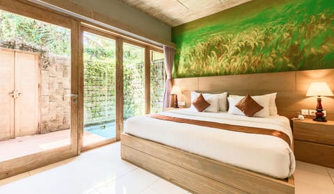 Villa, 1 King Bed, Private Pool | 1 bedroom, minibar, desk, laptop workspace