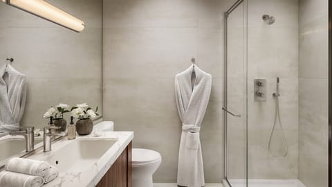 Free toiletries, hair dryer, slippers, towels