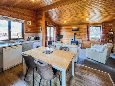 Open plan living space | Wildcat Lodge, Glentruim, near Newtonmore