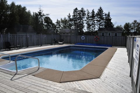 Seasonal outdoor pool