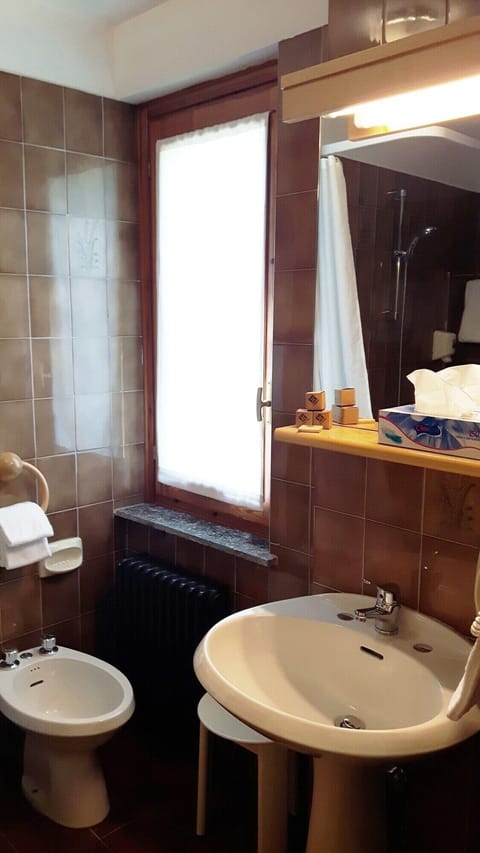 Bathroom | Shower, free toiletries, hair dryer, bidet