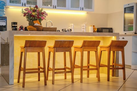 Extra kitchen seating