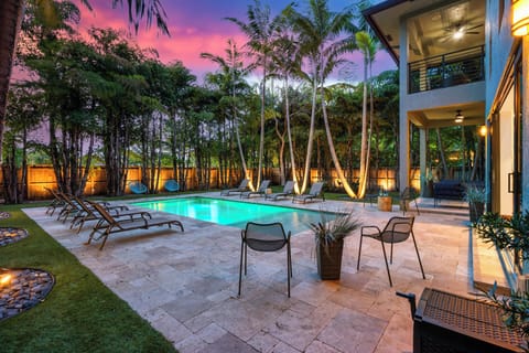 Experience Florida's beautiful Sunsets from this stunning Backyard.