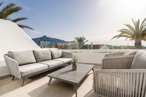 Lounge area on the terrace
