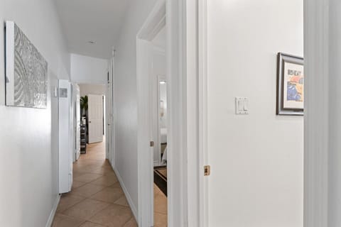 Bright hallway with a clean, open design.