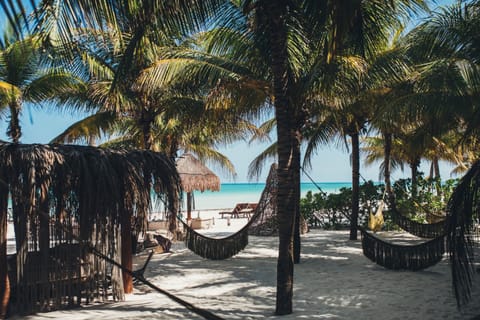 HABITACION FRENTE A LA PLAYA (2 PAX) | Beach | On the beach, free beach cabanas, sun loungers, beach umbrellas