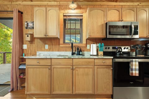 well equipped kitchen