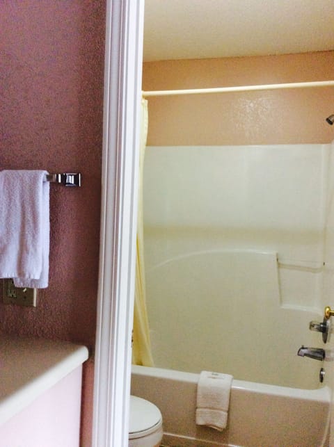 Standard Room, 1 King Bed, Smoking | Bathroom shower