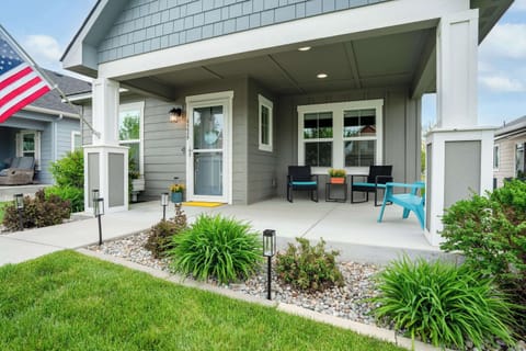 Sip morning coffee or unwind at sunset on your peaceful front porch. 