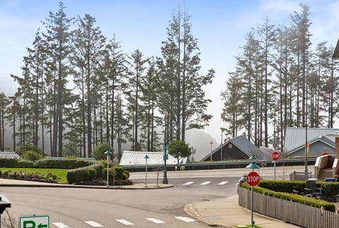 View from upper balcony