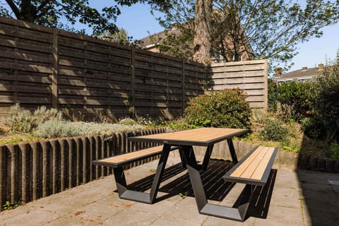 Ideal spot to enjoy a glass in the sun or eat a meal outside