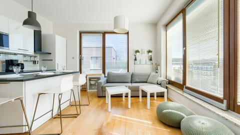 Apartament (51) with roof terrace | Living area | Flat-screen TV