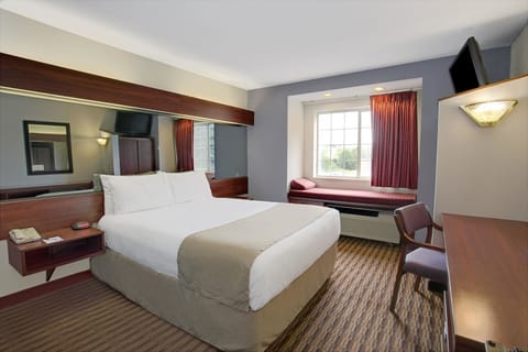 Standard Room, 1 Queen Bed | Premium bedding, desk, free cribs/infant beds, rollaway beds