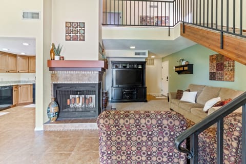 Two-level, open concept.