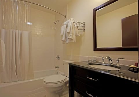 Deluxe Loft, Mountain View | Bathroom | Combined shower/tub, free toiletries, hair dryer, towels