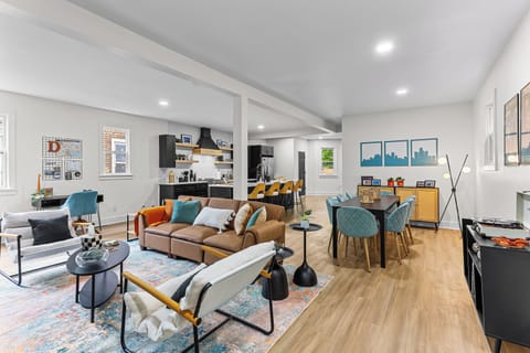 Picture yourself in this amazing entertainment area