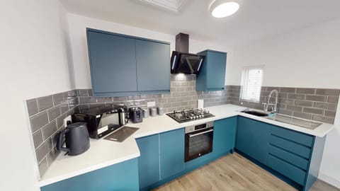 Fully Fitted Kitchen with everything you need to enjoy a lovely stay.