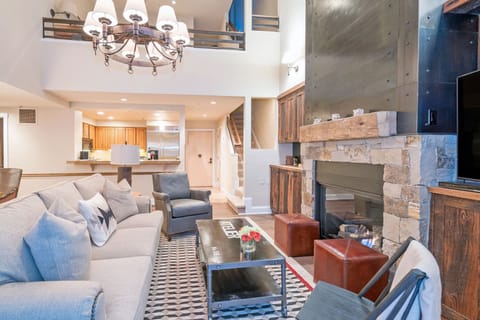 Lots of light and spaces to warm up next to the fire or watch the big game