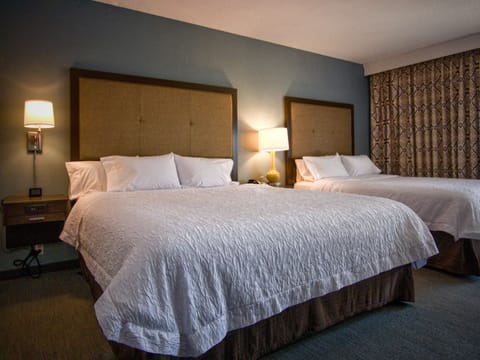 Room, Multiple Beds, Non Smoking | Premium bedding, in-room safe, desk, iron/ironing board