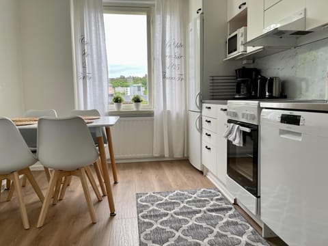 Comfort Apartment, 2 Bedrooms, City View | Private kitchen