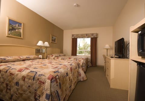 Standard Double or Twin Room, 2 Queen Beds, Non Smoking | Desk, iron/ironing board, free WiFi, bed sheets