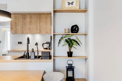 Apartment, 2 Bedrooms, Kitchen, City View | Private kitchen | Full-size fridge, microwave, oven, stovetop