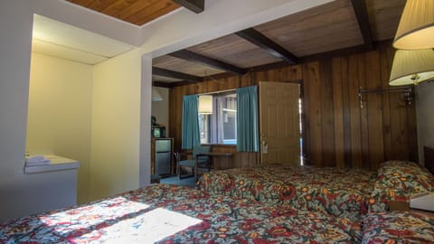 Classic Room, 2 Queen Beds, Non Smoking, Courtyard View | Pillowtop beds, desk, blackout drapes, rollaway beds