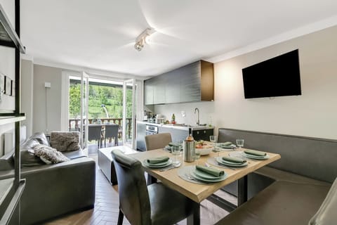 Living and dining room