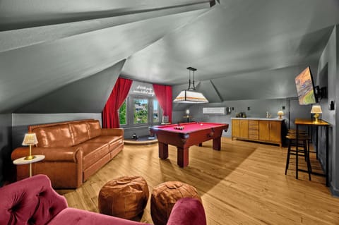 Game Room: Game On! Unwind with Friends in the Ultimate Entertainment Lounge—Fun Starts Here!