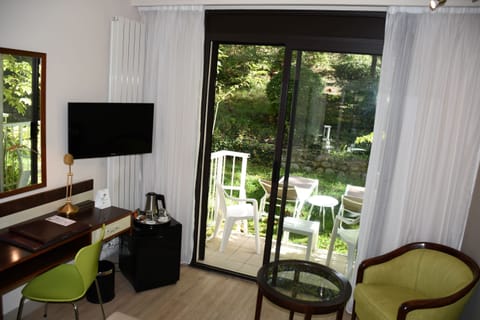 Classic with garden | Minibar, in-room safe, desk, free WiFi