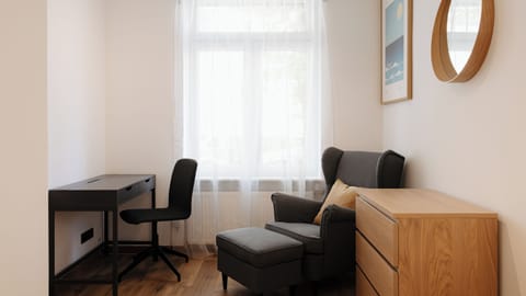 Apartment (1 A) | Individually decorated, individually furnished, iron/ironing board