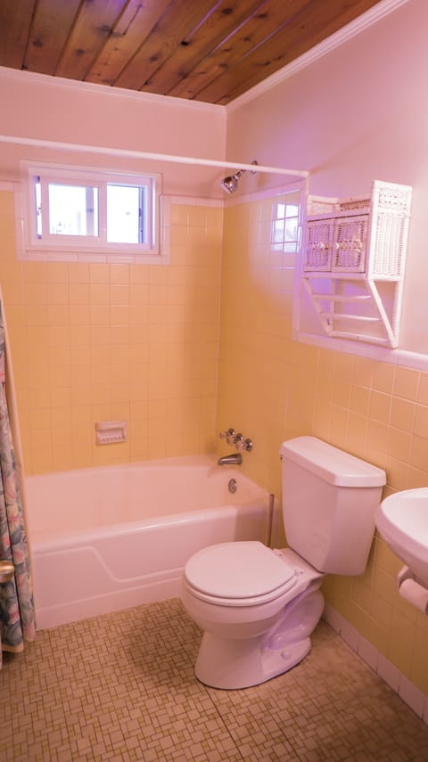 Suite, 2 Bedrooms | Bathroom | Combined shower/tub, hair dryer