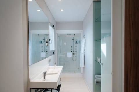 Suite, Terrace | Bathroom | Free toiletries, hair dryer, bathrobes, slippers