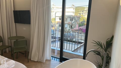 Superior Double Room, Balcony, City View | Hypo-allergenic bedding, free WiFi, bed sheets