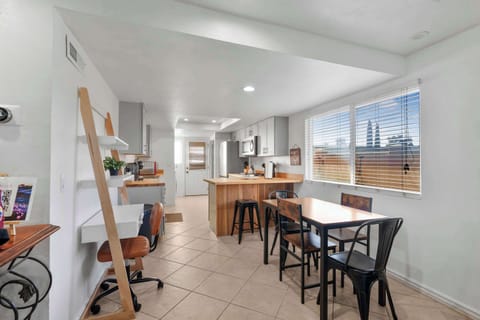 Dining area and dedicated work from home space