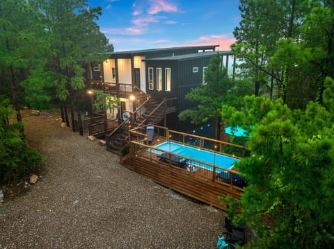 Soak, splash, and swim with a view! Our new container pool offers sunny lounging, a swim zone, and mountain magic all in one.