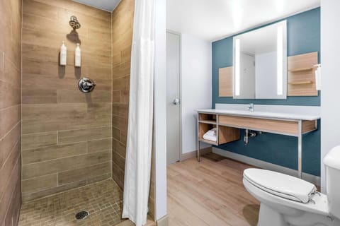 Room (Parlor, No Bed) | Bathroom shower