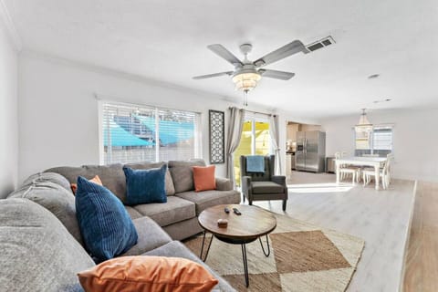 This is the main living room area of the home