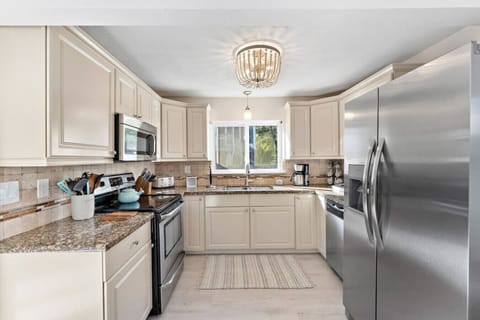 Whip up delicious meals in this charming kitchen