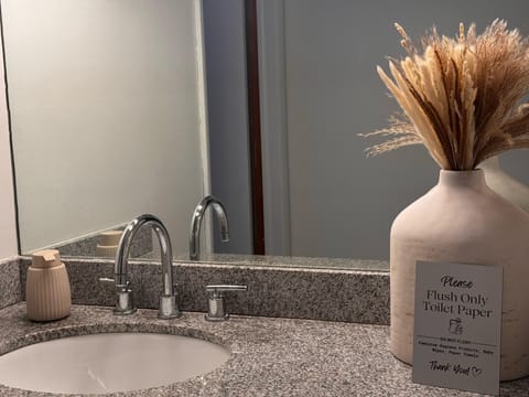 Free toiletries, soap, shampoo, toilet paper