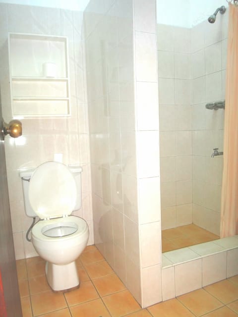 Standard Room With Aircon | Bathroom | Shower, towels