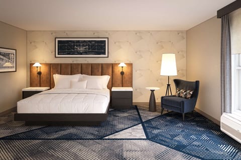 Premium bedding, pillowtop beds, in-room safe, desk