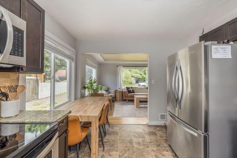 Kitchen with dining area