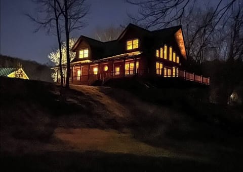 Rim Shoals warm glow at night