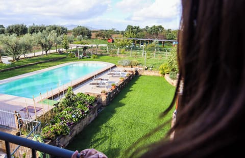 Seasonal outdoor pool