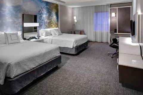 Room, 2 Queen Beds | Egyptian cotton sheets, premium bedding, in-room safe, desk