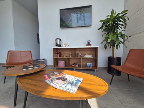 50-inch flat-screen TV with cable channels