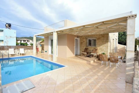 Relax in the pool area